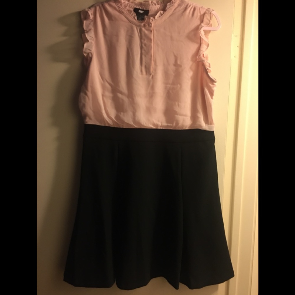 Two tone DKNY Dress NWT offers welcome